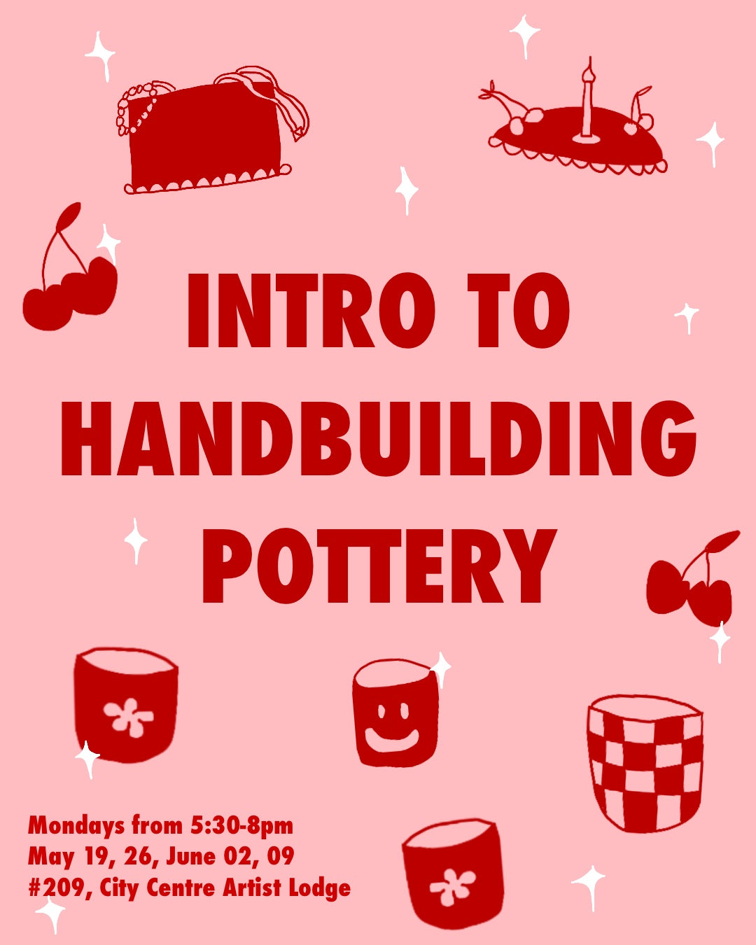 4 Week Intro to Handbuilding